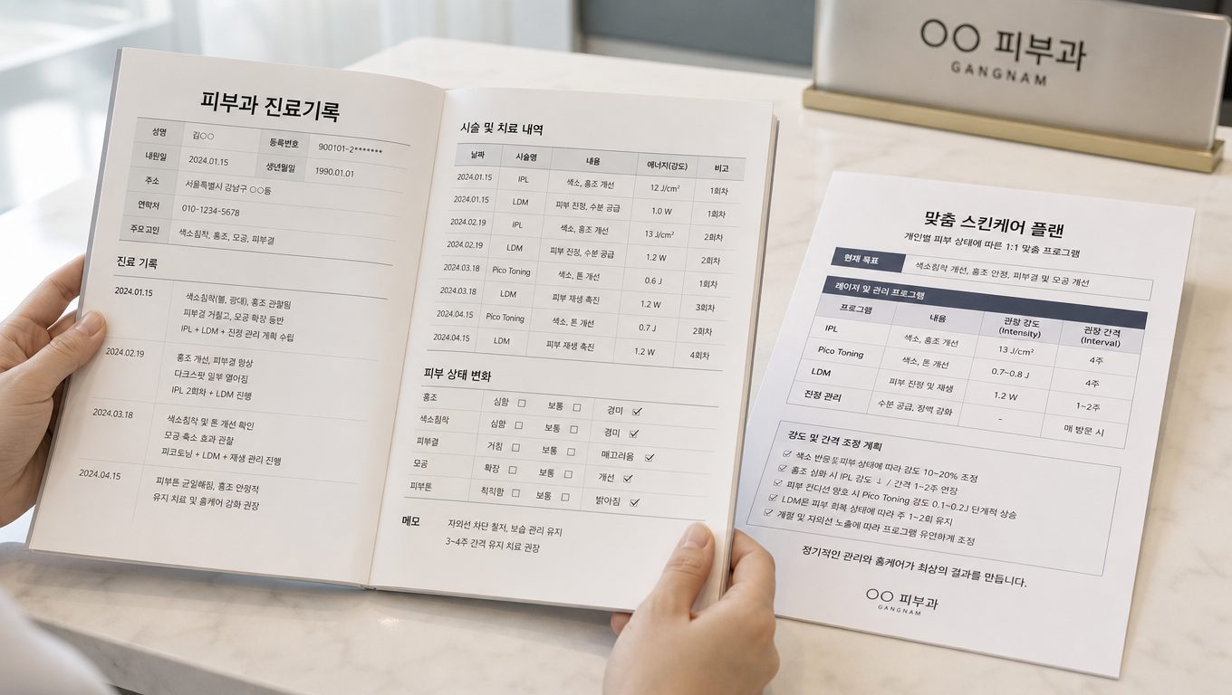 피부과 진료기록 요청 권리와 맞춤 프로그램 반영 방식